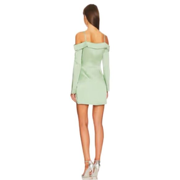 Jonathan Simkhai Edna Off the Shoulder Mini Dress Size 4 - Picture 2 of 11